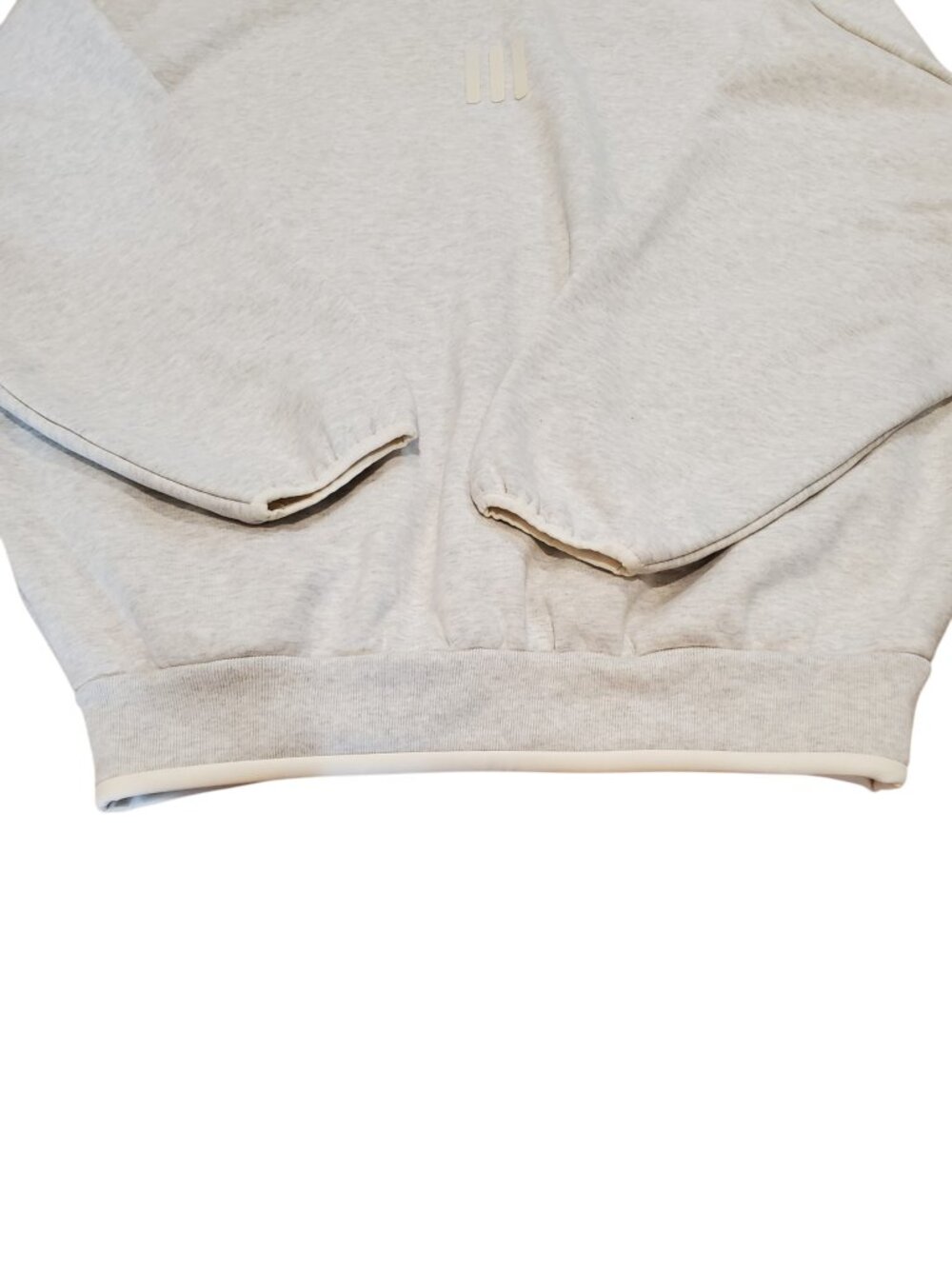 FEAR of GOD Athletics X ADIDAS Heathered Heavy Fleece Hoodie Men's SZ S - Picture 6 of 14